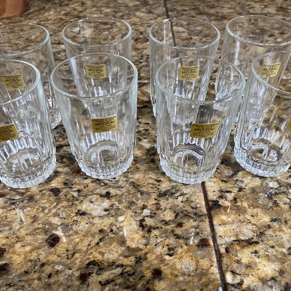 French Arcoroc Juice Glasses - Picture 1 of 3
